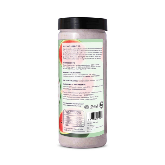 Bevzilla Watermelon Instant Iced Tea Mix | Swadesiicart