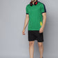Alcis Men Green Printed Slim Fit T-shirt | Swadesiicart