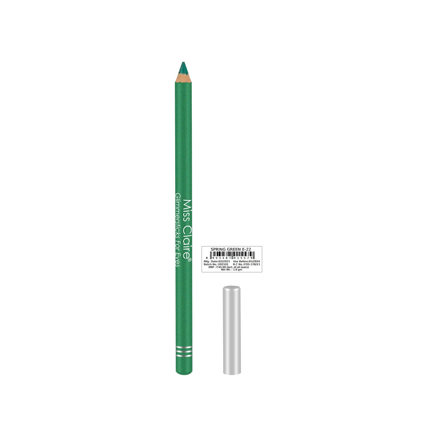 Miss Claire Glimmersticks For Eyes - Spring Green E-22 | Swadesiicart