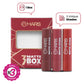 MARS Cosmetics Matte Lipsticks Box - 01 Reds and Maroons - Swadesiicart