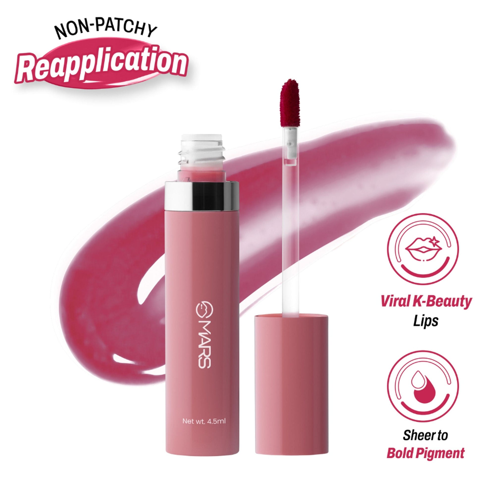 MARS Cosmetics Drip Lip Mist - 02 Mulberry Drip - Swadesiicart
