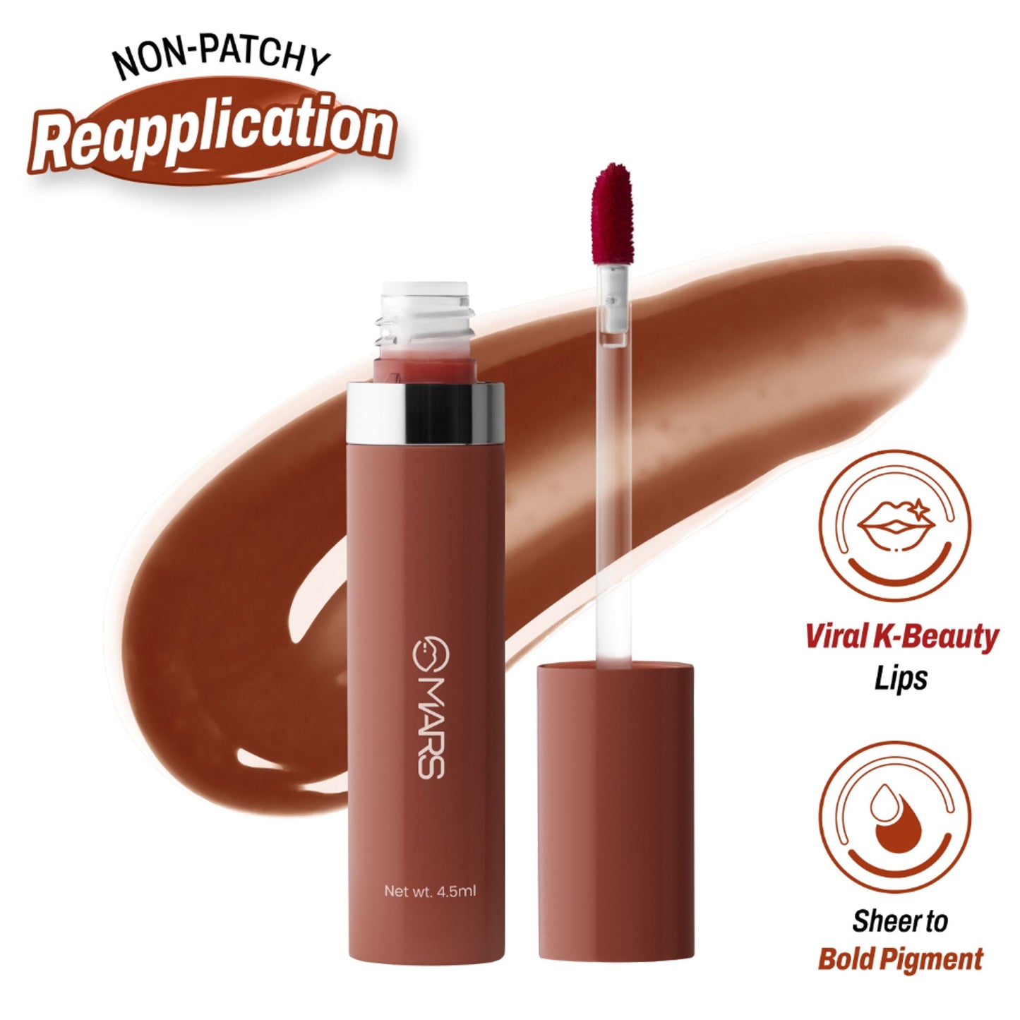 MARS Cosmetics Drip Lip Mist - 06 Cocoa Drip - Swadesiicart