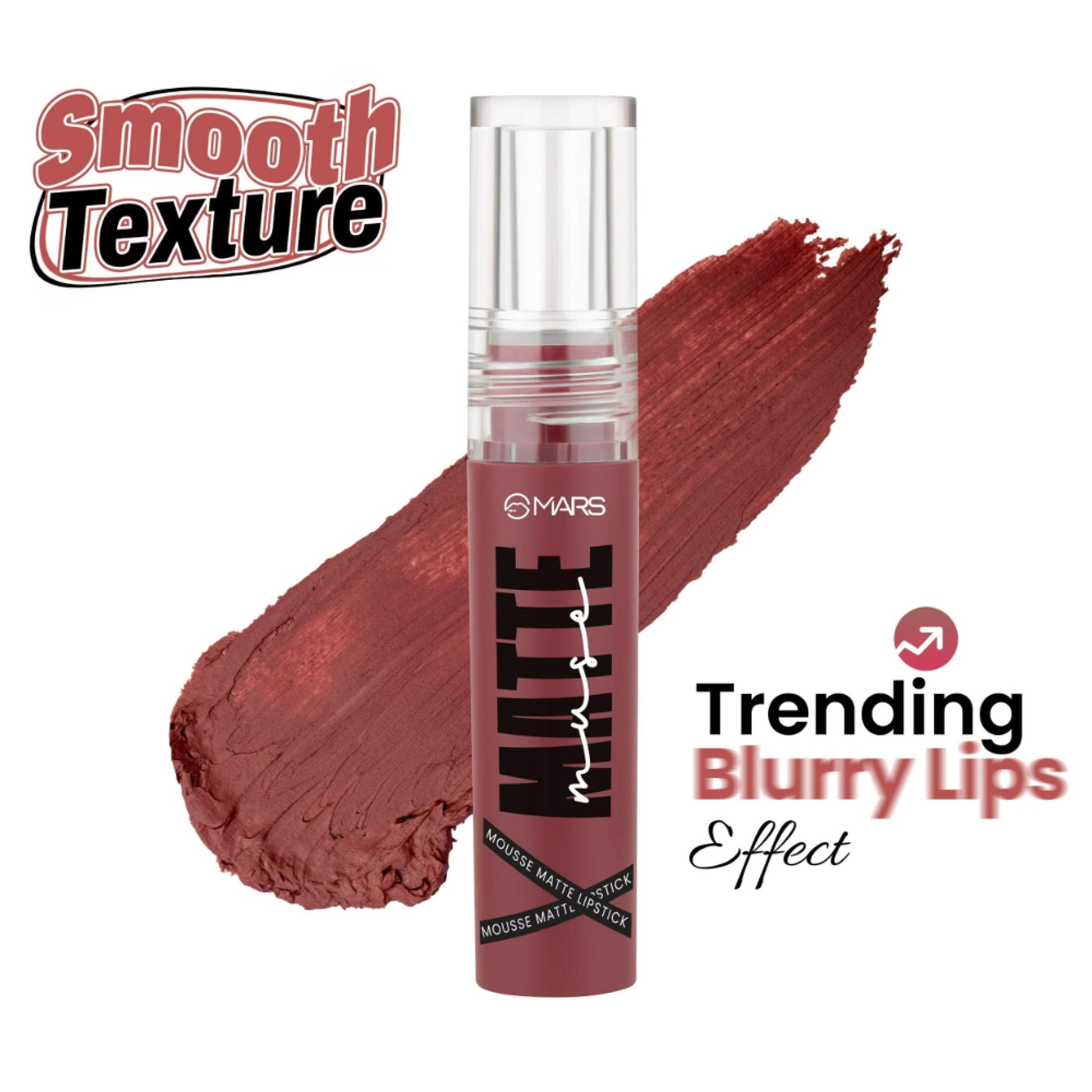 MARS Cosmetics Mousse Matte Lipstick - Leading Lady - Swadesiicart