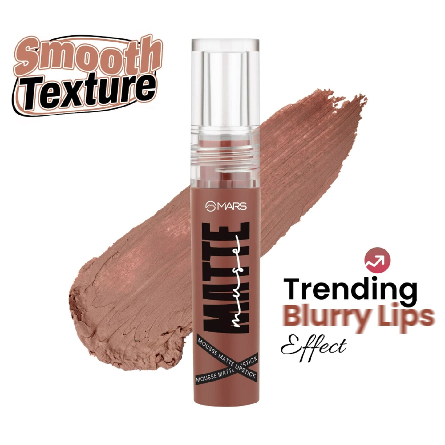 MARS Cosmetics Mousse Matte Lipstick - Love Lady - Swadesiicart