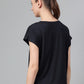 MKH Typography Printed Extended Sleeves Dri-FIT Relaxed Fit T-shirt - Swadesiicart