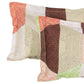 Story@home Cream-Coloured Geometric 152 TC Cotton 1 Queen Bedsheet with 2 Pillow Covers - Swadesiicart