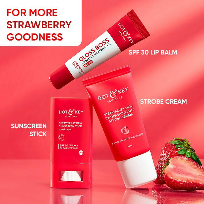Dot & Key Strawberry Dew Strobe Cream - Swadesiicart