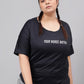 MKH Plus Size Typography Printed Dri-FIT Relaxed Fit Drop-Shoulder Sleeves Gym T-shirt - Swadesiicart