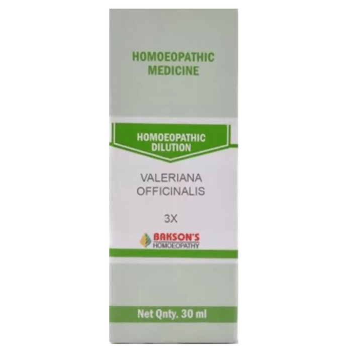 Bakson's Homeopathy Valeriana Officinalis Dilution - Swadesiicart