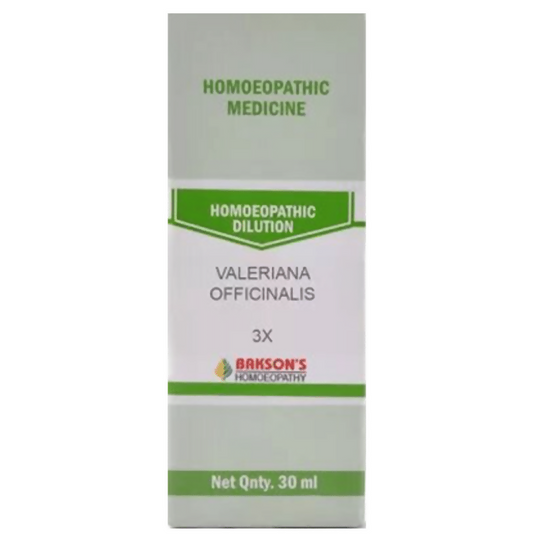 Bakson's Homeopathy Valeriana Officinalis Dilution - Swadesiicart
