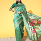 Saree Mall Ethnic Motifs Silk Blend Banarasi Sarees | Swadesiicart