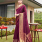 Tikhi Imli Embellished Zari Art Silk Saree | Swadesiicart