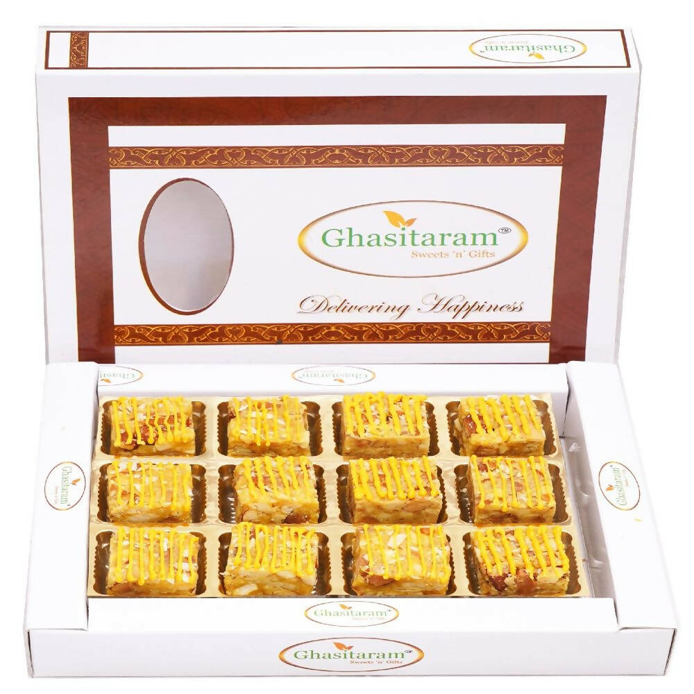 Ghasitaram Mango Dryfruit Bites | Swadesiicart