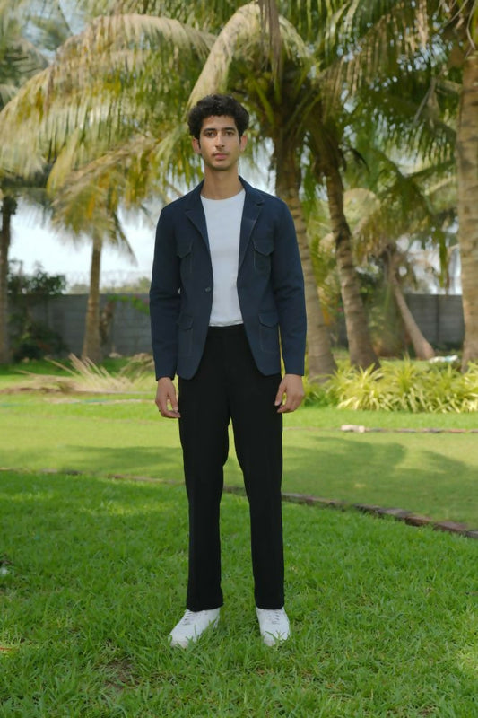 Dual-Tone Smart Utility Co-Ord Set by Hilo Design - Swadesiicart