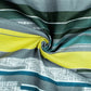 Story@home Grey & White Striped Microfiber 180 TC Bedsheet With Pillow Cover - Swadesiicart
