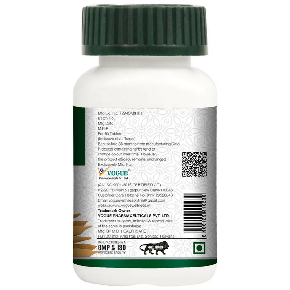 Vogue Wellness Shatavari Tablets - Swadesiicart