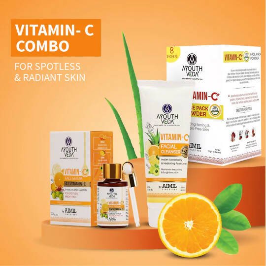Ayouthveda Vitamin-C Facial Cleanser - Swadesiicart