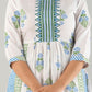 Kalini Floral Printed Pleated Gotta Patti Kurta with Trousers - Swadesiicart