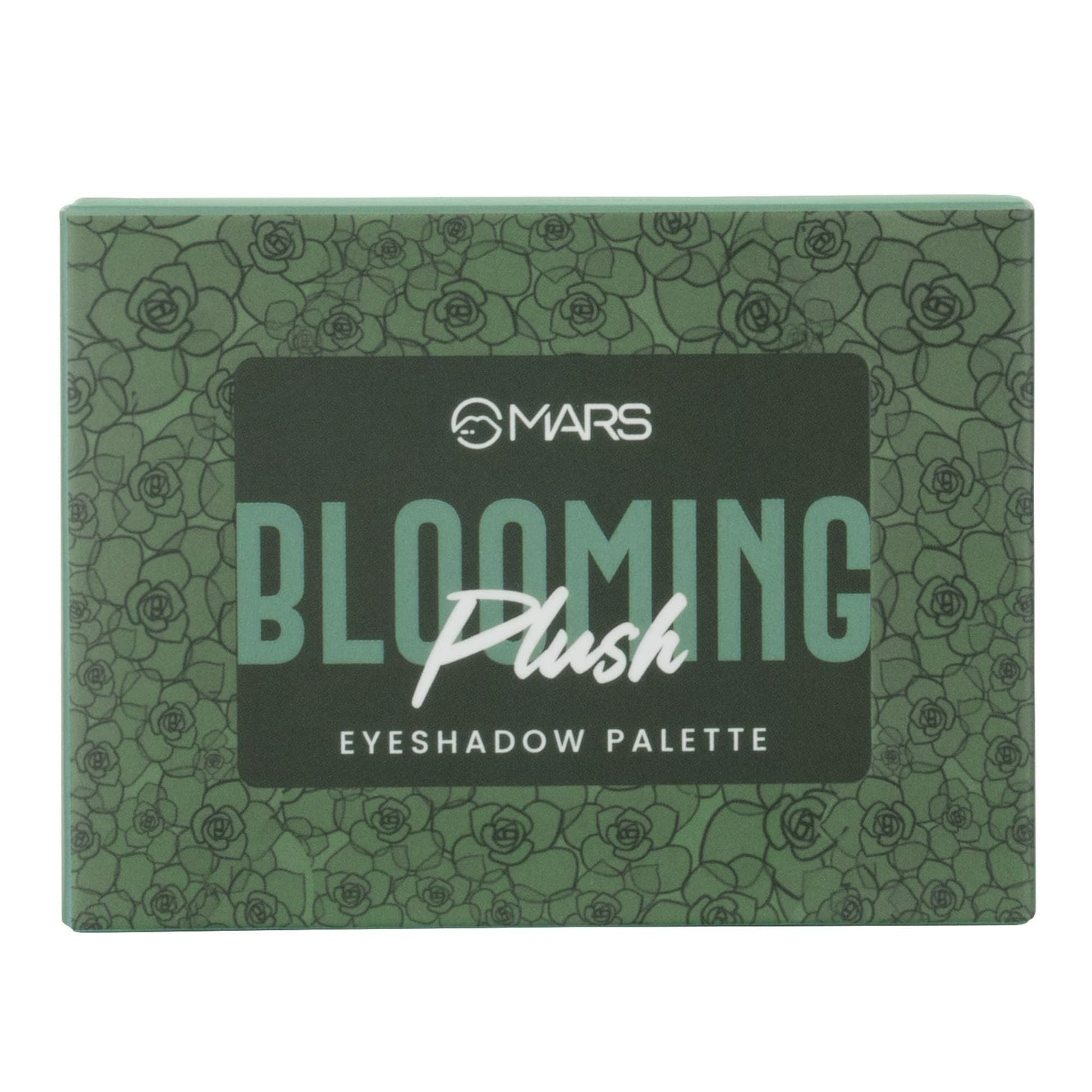 MARS Cosmetics Blooming Matte & Shimmer Eyeshadow Palette - 01 Plush - Swadesiicart