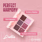 MARS Cosmetics Blooming Matte & Shimmer Eyeshadow Palette - 02 Dahlia - Swadesiicart