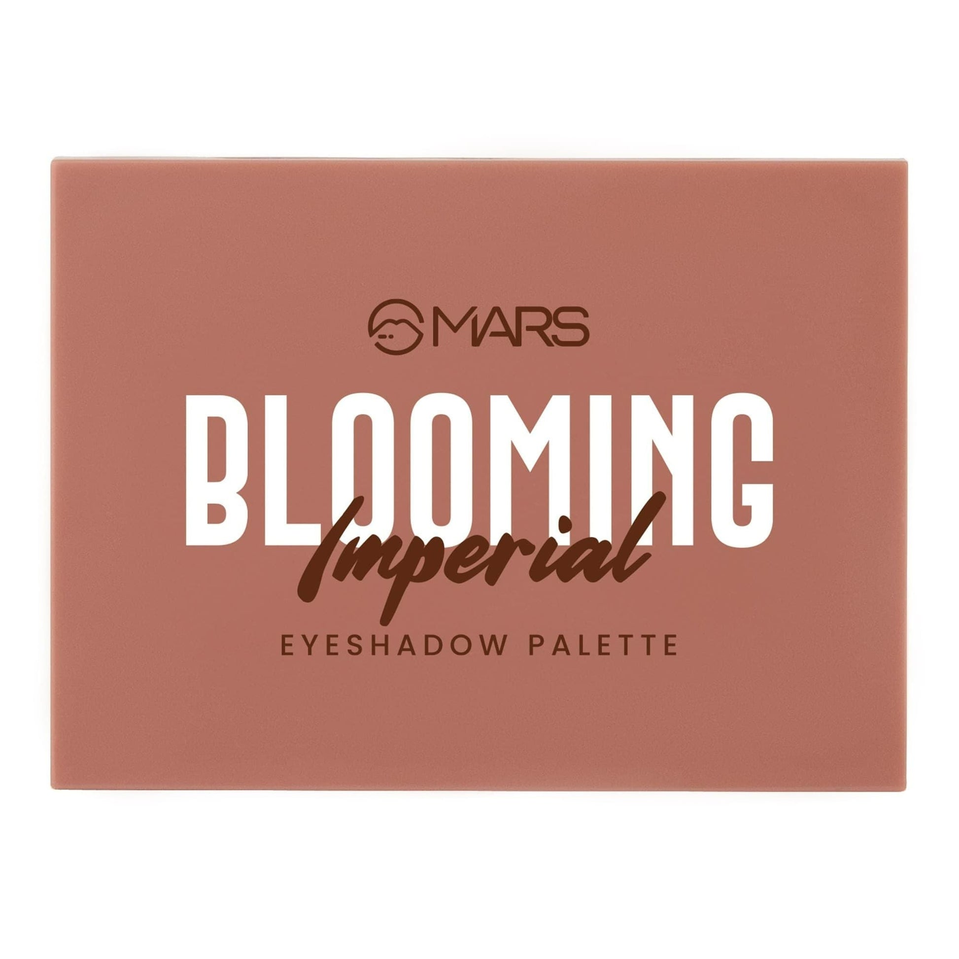 MARS Cosmetics Blooming Matte & Shimmer Eyeshadow Palette - 03 Imperial - Swadesiicart