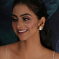 Kundan Studs (Gold) - Ruby Raang - Ruby Raang Studio