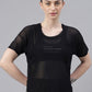 MKH Dri-FIT Typography Printed Drop Shoulder Sleeves T-Shirt - Swadesiicart