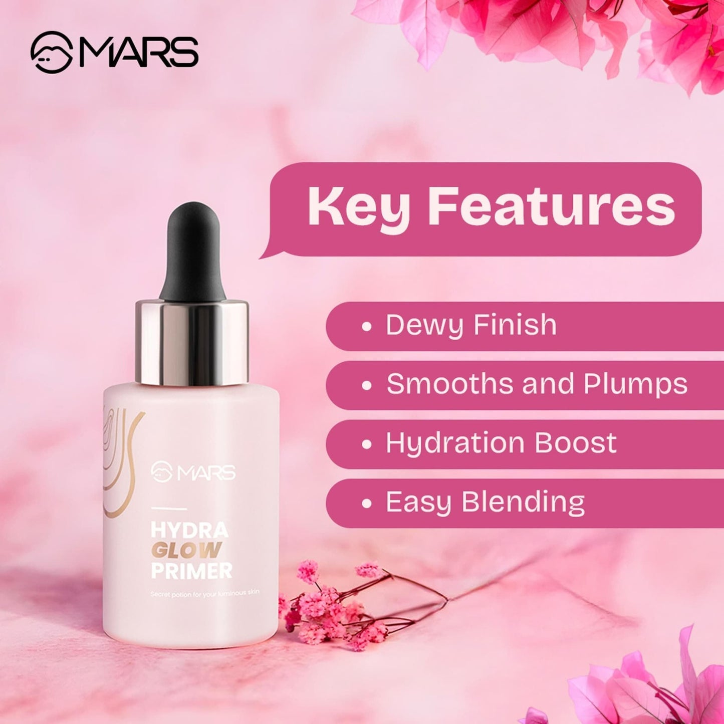 MARS Cosmetics Hydra Glow Primer - Swadesiicart