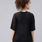 MKH Typography Printed Relaxed Fit Sheer Dri-FIT T-shirt - Swadesiicart