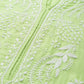 ADA Women Green & White Chikankari Embroidered Cotton Straight Sustainable Kurta | Swadesiicart