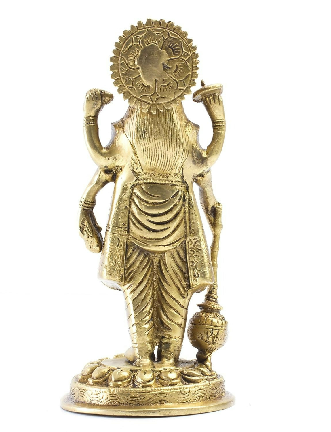 Mohan Jodero Brass Lord Vishnu Idol - Swadesiicart