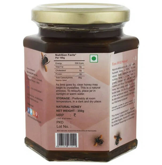 Nutriwish 100% Pure Organic Honey Wild Forest - Swadesiicart