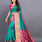 Kalini Ethnic Motifs Zari Jute Silk Banarasi Saree | Swadesiicart