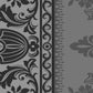 Dreamscape Grey & White Ethnic Motifs 144 TC Queen Bedsheet with 2 Pillow Covers - Swadesiicart