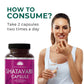 Saptamveda Organic Shatavari Capsules - Swadesiicart