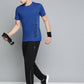Alcis Men Typography Printed Dry Tech Slim Fit T-shirt | Swadesiicart
