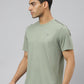 Alcis Men Drytech+ Anti-Static Slim-Fit Round Neck Running T-Shirt | Swadesiicart