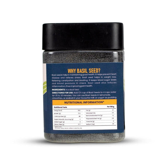 Upaveda Basil Seeds | Swadesiicart