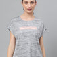 MKH Typography Printed Extended Sleeves Dri-FIT Relaxed Fit Sports T-shirt - Swadesiicart