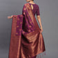 Shree Shyam Fashion Silk Purple Saree