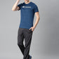 Alcis Men Typography Printed Anti Static Slim Fit Sports T-shirt | Swadesiicart