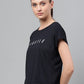 MKH Typography Printed Extended Sleeves Dri-FIT Relaxed Fit T-shirt - Swadesiicart
