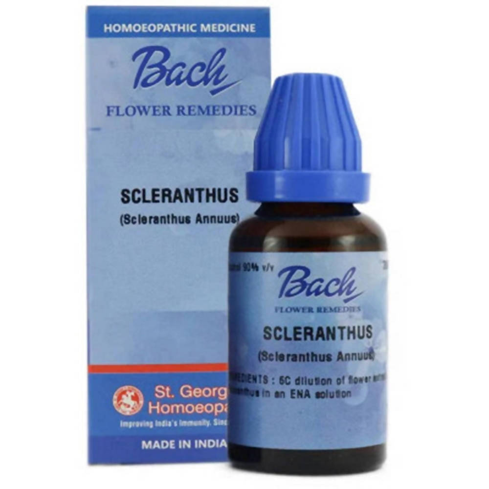 St. George's Bach Flower Remedies Scleranthus Dilution | Swadesiicart