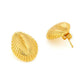 Golden Drop Earrings - Ruby Raang | Swadesiicart