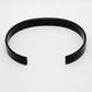 NVR Men Black Rhodium-Plated Stainless Steel Cuff Bracelet - Swadesiicart