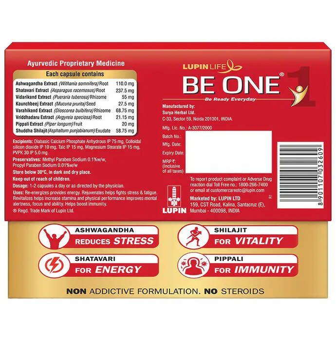 Lupin Life Be One Capsules - Swadesiicart