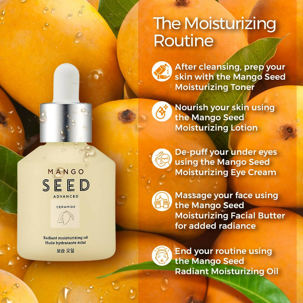 The Face Shop Mango Seed Radiant Moisturizing Oil - Korean Skincare | Swadesiicart