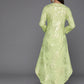 Ahalyaa Women's Traditional wear Kurta Set - Green | Swadesiicart