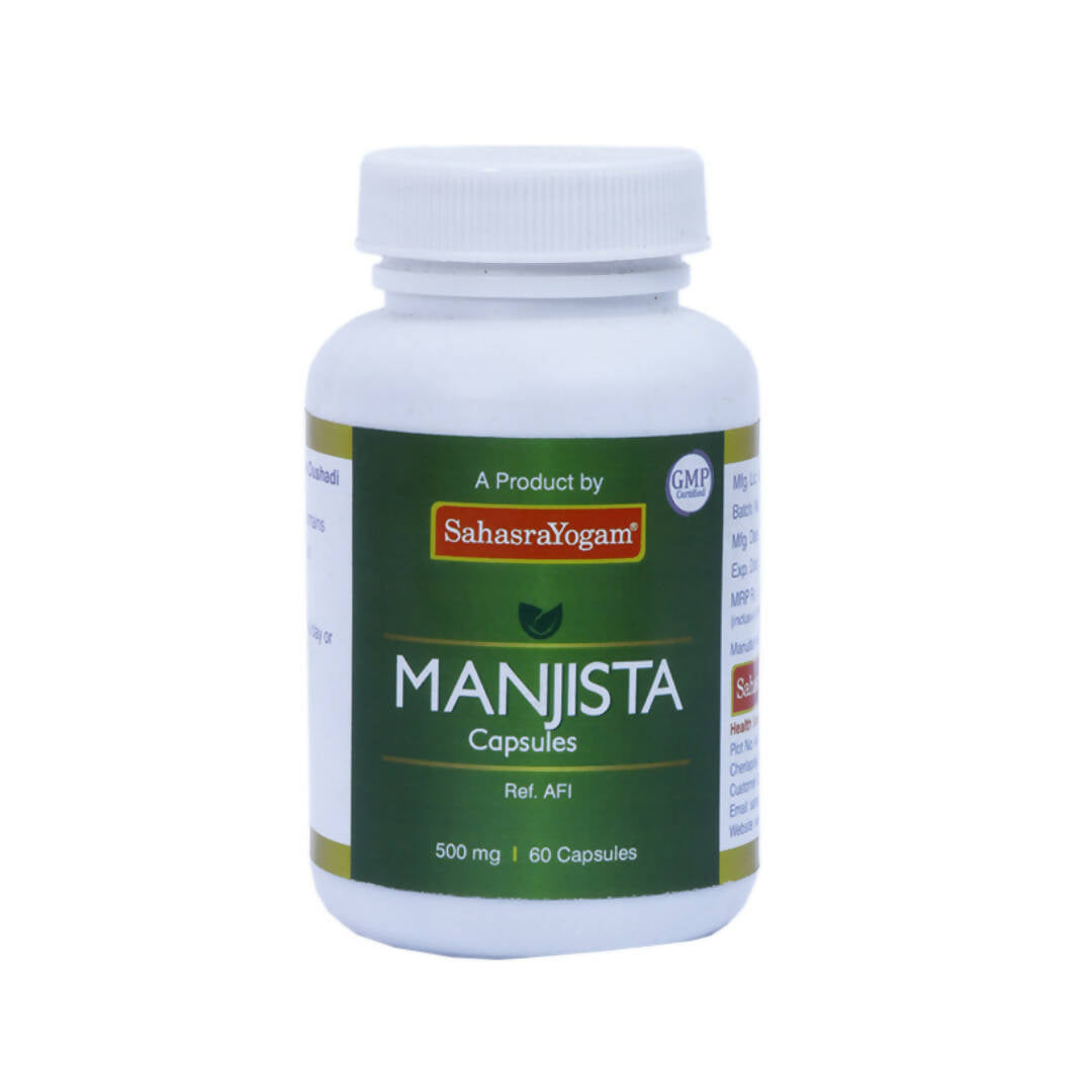 Sahasrayogam Manjista Capsules | Swadesiicart