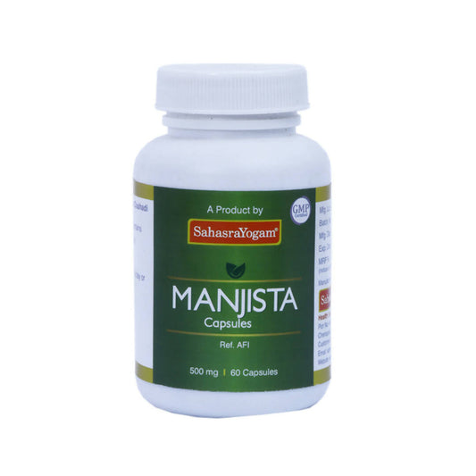 Sahasrayogam Manjista Capsules | Swadesiicart